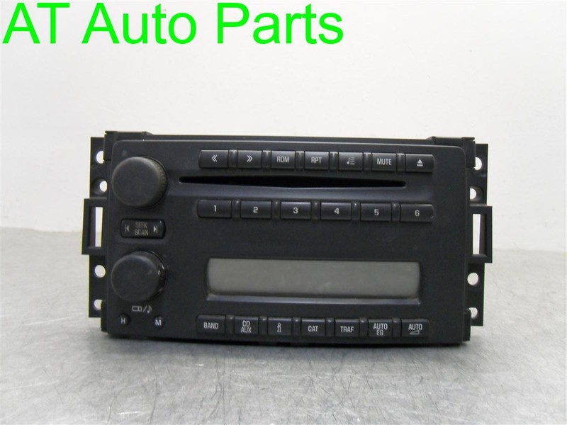 05 06 07 CHEVROLET UPLANDER RADIO AM FM CD PLAYER OEM 15862752