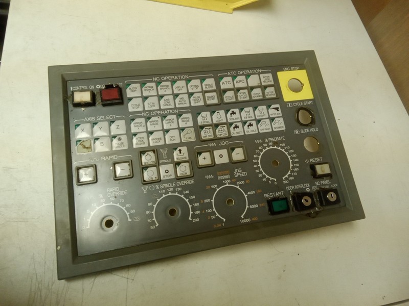 Okuma MPN7000 M-S Operator Control Panel.