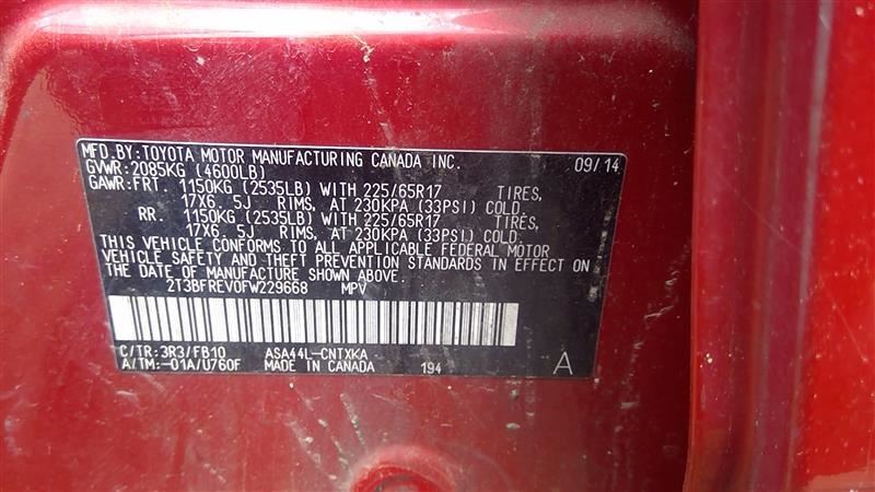 Temperature Control Automatic Fits 13-15 RAV4 1383449