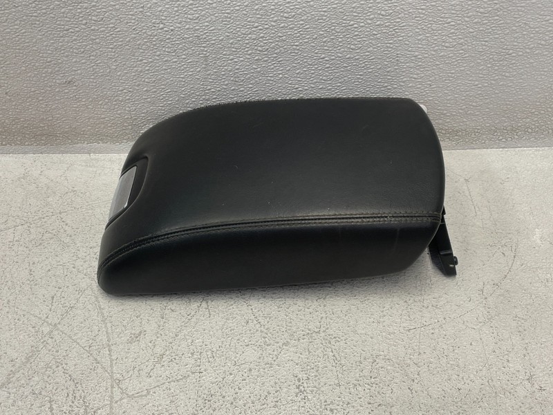 07 08 09 Jaguar XK Center Console Armrest Storage Cover Lid Black 1593 OEM