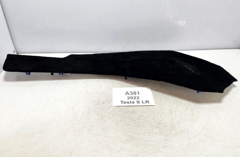 ✅ 2021-2025 OEM Tesla Model S Left Driver Center Console Trim Panel Black