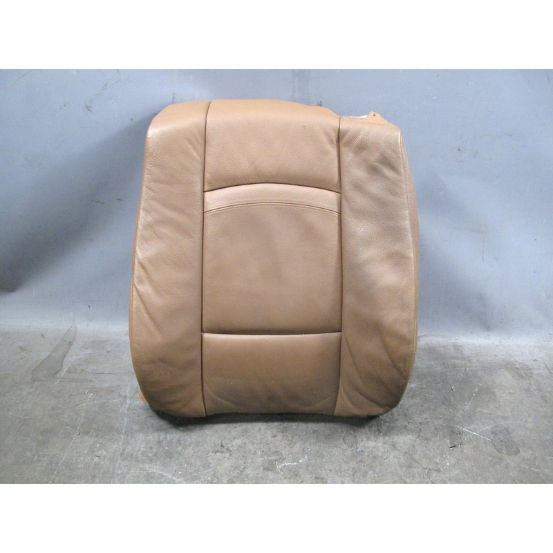 2007-2010 BMW E93 3-Series Convertible Left Seat Backrest Saddle Brown Leather