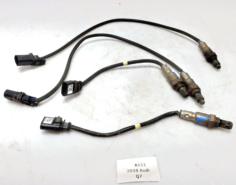 ✅ 2017-2019 OEM Audi Q7 Front Rear Exhaust O2 Oxygen Sensor Lambda SET