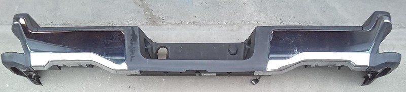 2023 Ford F-250 F-350 FX4 Chrome Rear Bumper w/o Park Assist 10723 B