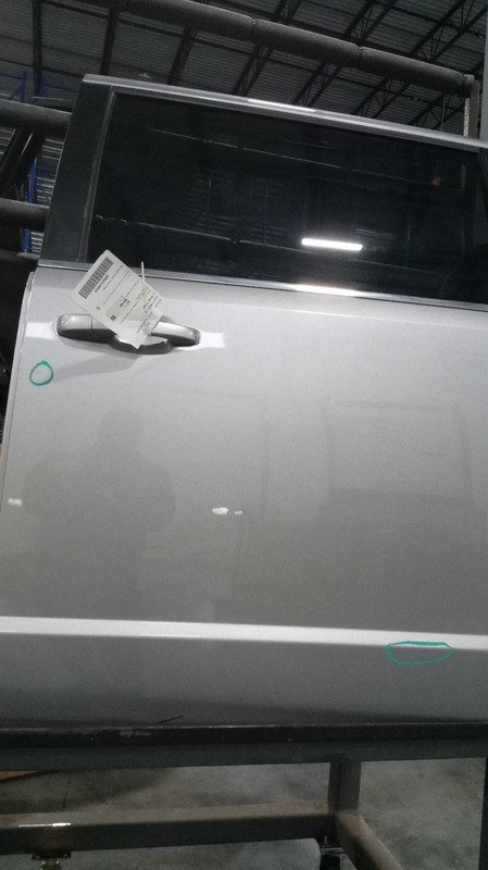 2018 Dodge Caravan Left Rear Door Silver PW PL 124K Miles OEM Used Part