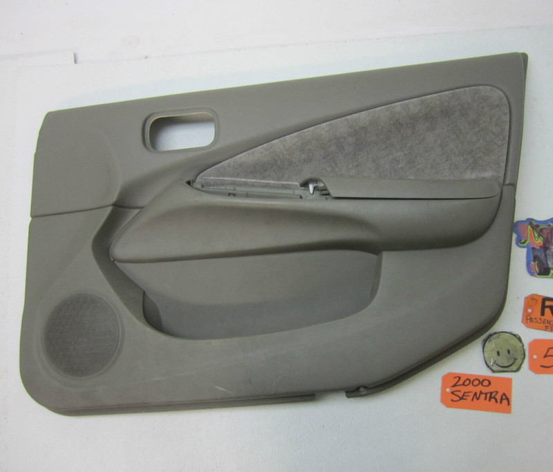 DOOR PANEL RIGHT FRONT PASSENGER SIDE INSIDE POWER CAR R fits 00 NISSAN SENTRA