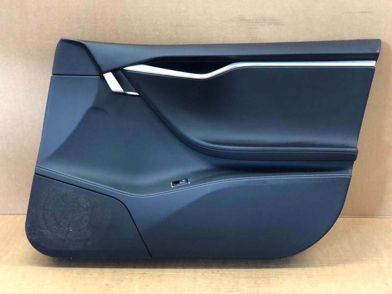 2012-2021 TESLA MODEL S FRONT RIGHT PASSENGER SIDE INTERIOR DOOR PANEL TRIM OEM
