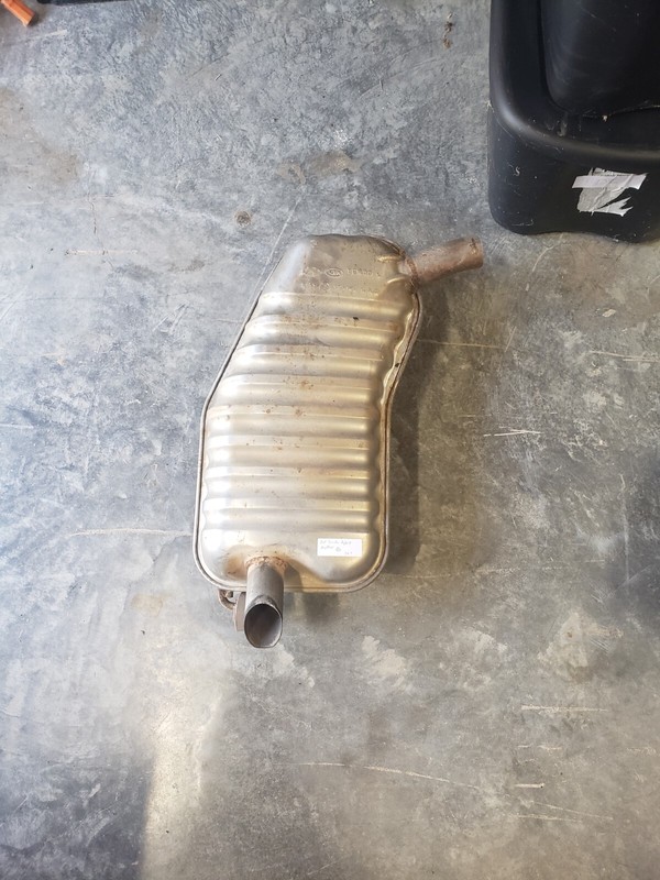 11 12 13 14 HYUNDAI SONATA hybrid 2.4L EXHAUST REAR MUFFLER OEM