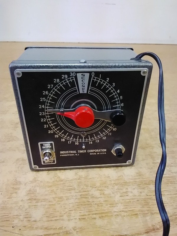 Industrial Timer P-2R 30 Second Electronic Timer 120Volts 60HZ 1500 WATTS