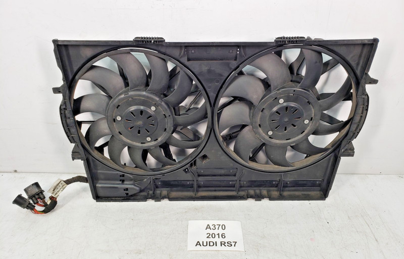 ✅ 2014-2018 OEM Audi S7 RS7 Supercharged Cooling Fan Assembly W/ Motor