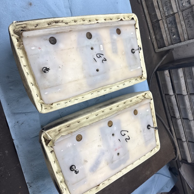 Yamaha G2 J38 285cc vintage golf cart Seat Back Rests