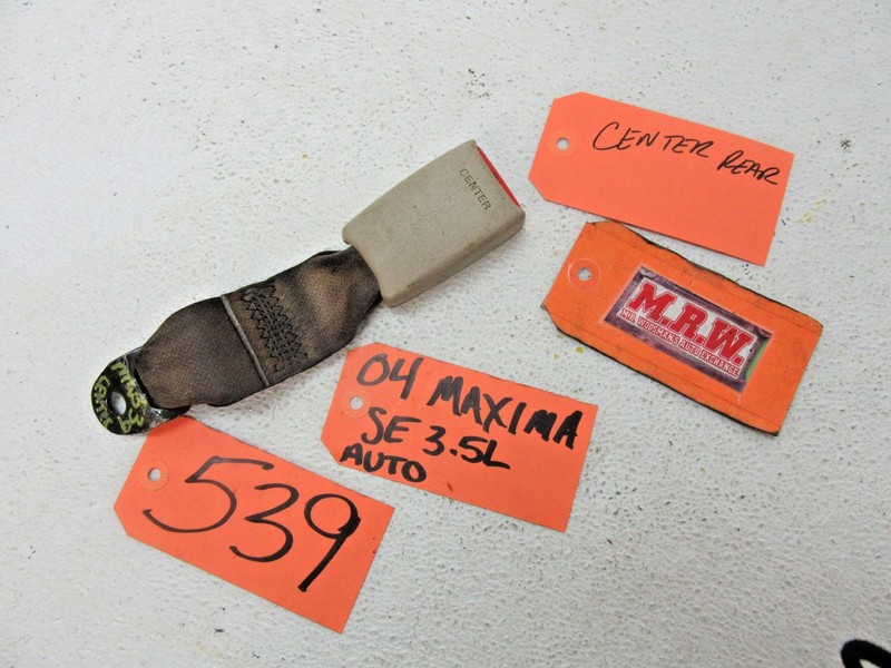 SEAT BELT SEATBELT BUCKLE LATCH LOCK MIDDLE CENTER REAR BACK for 04-08 MAXIMA