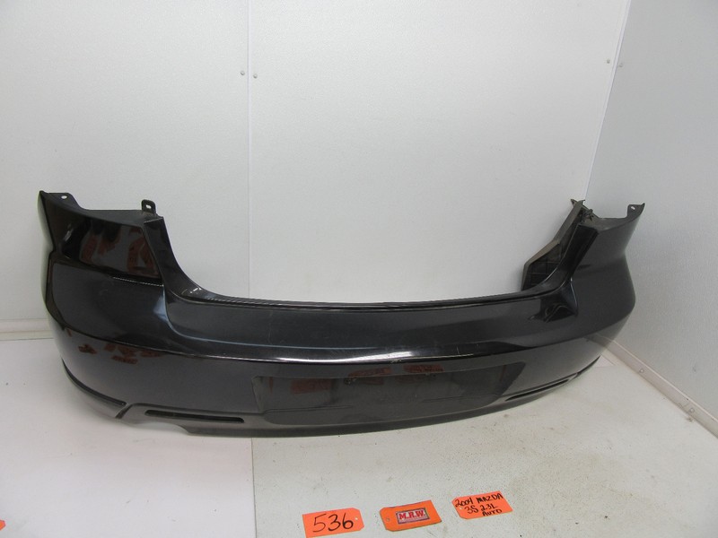 REAR BUMPER COVER BACK CAR BN8P-50221 BLACK MICA 16W for 04 05 06 MAZDA 3 SEDAN