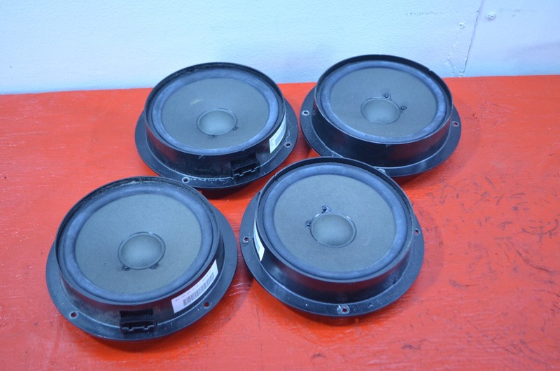 06-11 MERCEDES W164 ML350 FRONT / REAR INTERIOR DOOR SPEAKER SET OF 4 ITEMS OEM