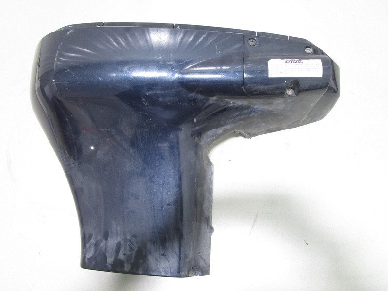 0438959 Evinrude Johnson Ficht Blue Starboard Right Lower Engine Cowling 90-175
