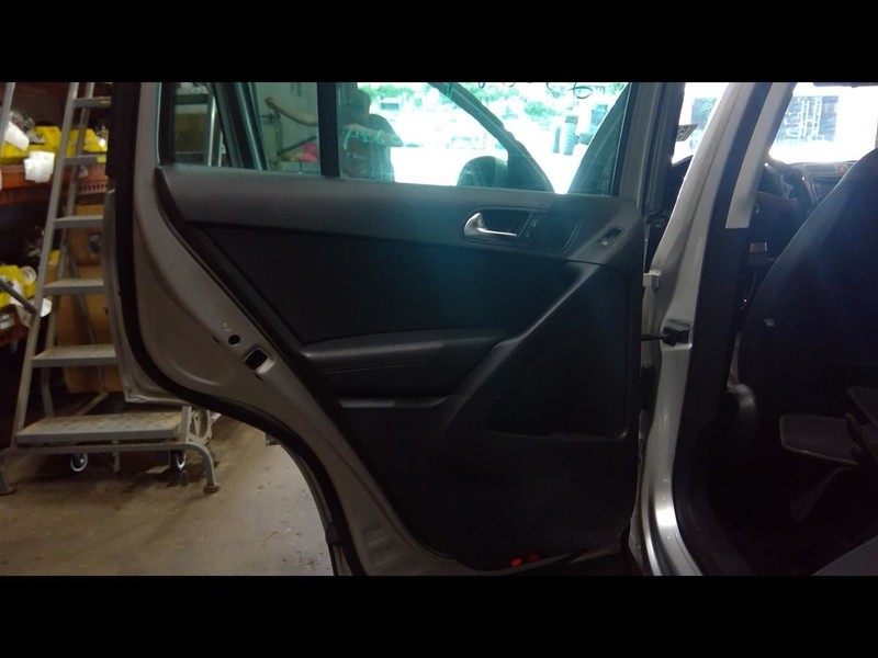 2010 TIGUAN Driver Left Rear Door Trim Panel Rear 1632953