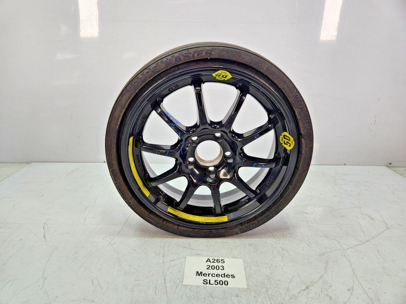✅ 03-12 OEM Mercedes R230 SL500 Emergency Spare Tire Wheel Rim 6Bx17H2 ET25 *