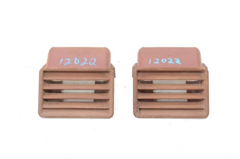 1981-1983 Datsun 280ZX S130 2+2 Red Pair of Center Dash Vents