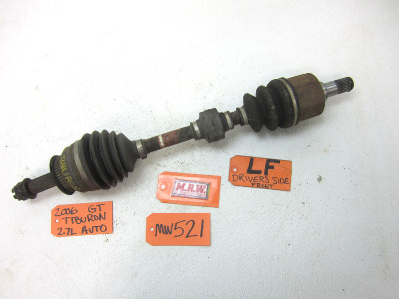AXLE SHAFT CV BOOT 2.7L ABS AUTOMATIC Driver SIDE LH for 05-08 HYUNDAI TIBURON