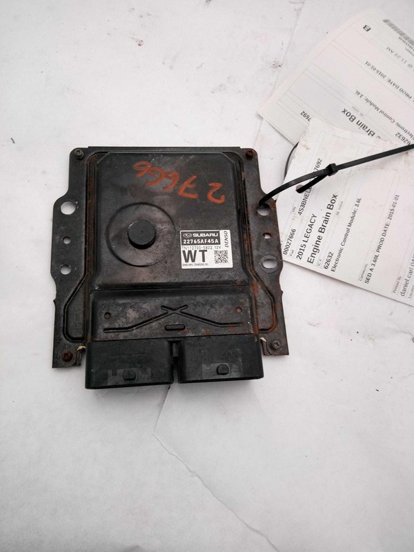 Used Engine Control Module (ECM) fits: 2015 Subaru Legacy Electronic Control Mod