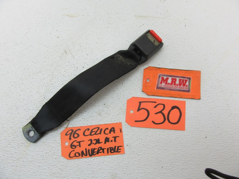 FITS 94-99 CELICA CONVERTIBLE LEFT DRIVER REAR SEAT BELT BUCKLE LATCH L L LH LR
