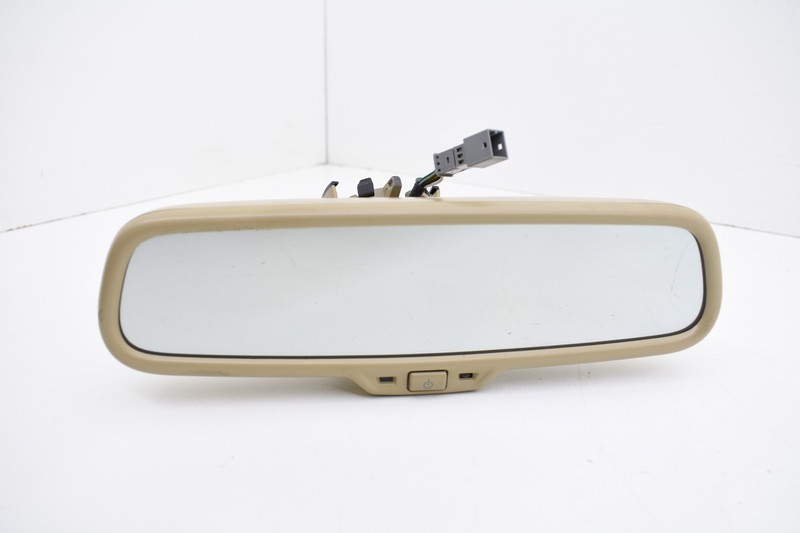 2008 Audi A4 Rear View Mirror Automatic Dimming OEM Beige KW26