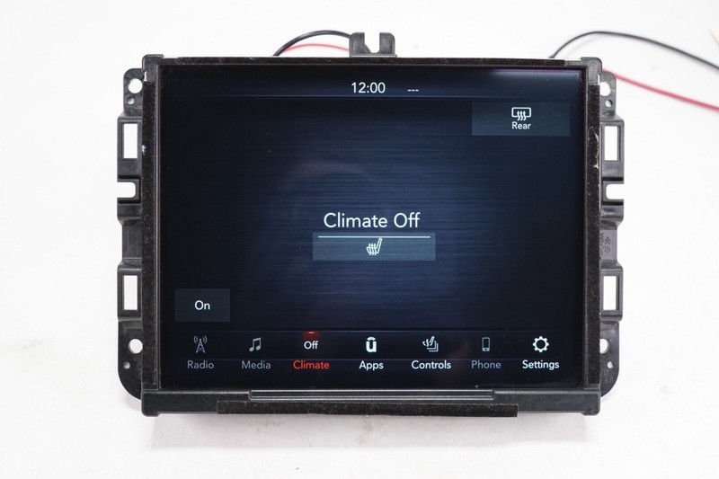 DODGE RAM 1500 Radio Information Display Screen OEM 2019 - 2021