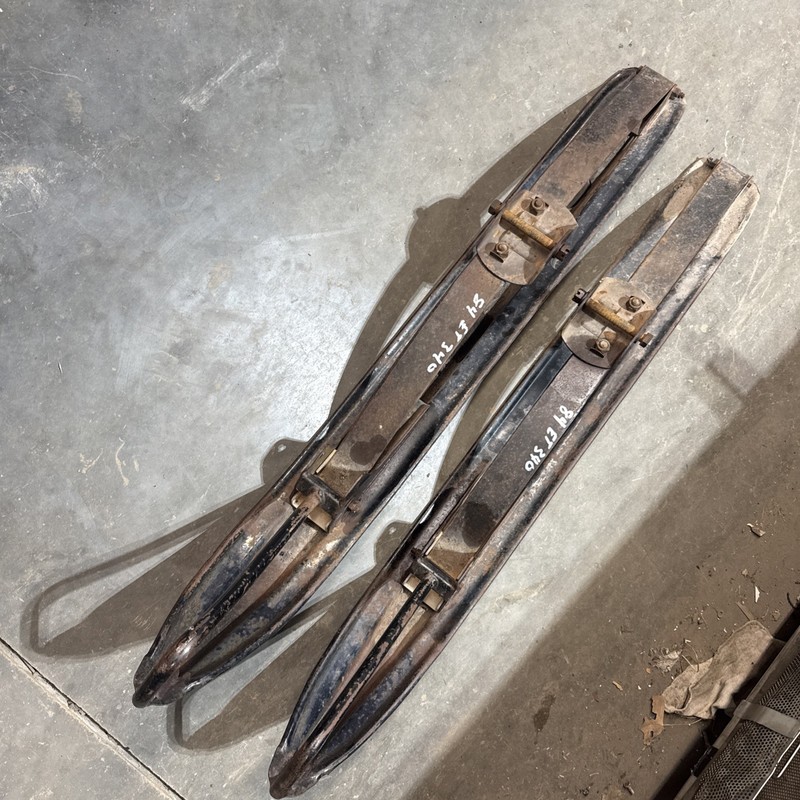 1984 - ? YAMAHA ENTICER Gen 2 ET340 ET 340 Metal Skis And Leaf Springs