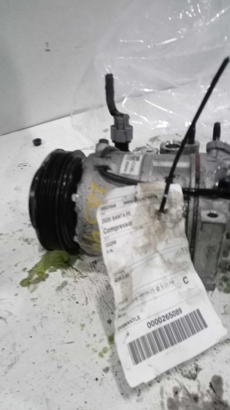 Used A/C Compressor fits: 2020 Hyundai Santa fe SWB 2.4 Grade A