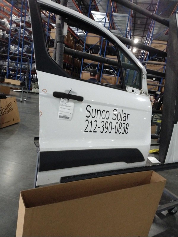 2018 Ford Transit Connect Right Door White 4DR Van 74k Miles OEM Used Part