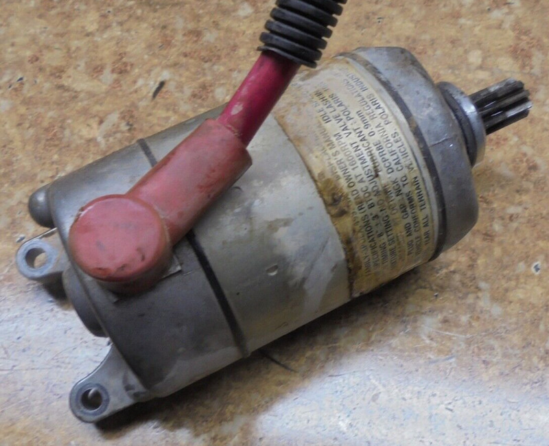 2003 Polaris Predator 500 ATV Engine Electric Starter Motor Starting 03
