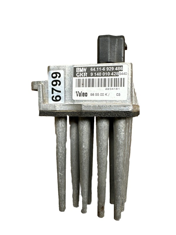 ✅ 01-06 BMW E46 M3 Heater Fan Final Stage Resistor 6929486 OEM ✅