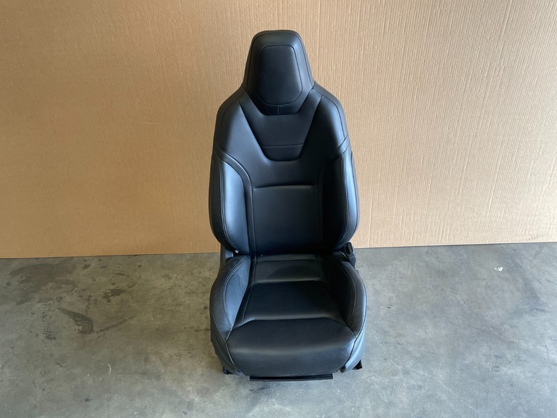 2017-2020 TESLA MODEL S FRONT RIGHT PASSENGER SEAT ASSEMBLY BLACK OEM BTP1