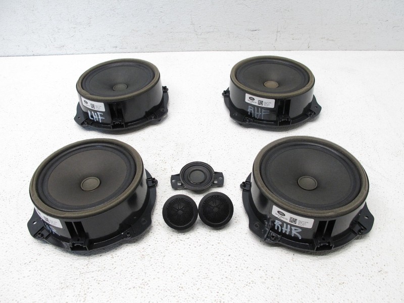 17-20 JAGUAR X760 XE SPEAKER SET LEFT RIGHT FRONT REAR OEM 103023C