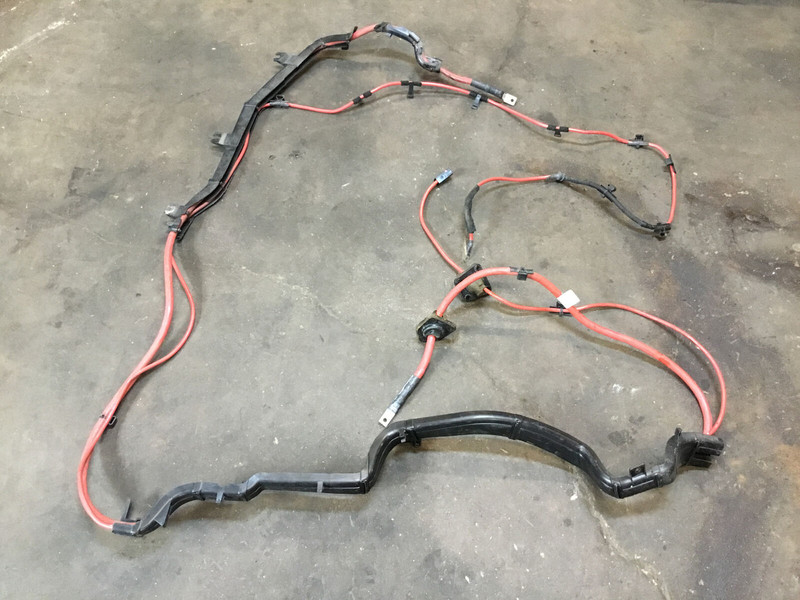 BMW X5 F15 3.0L Engine Floor Battery Positive Cable Wire Wiring Harness 14-18|:A
