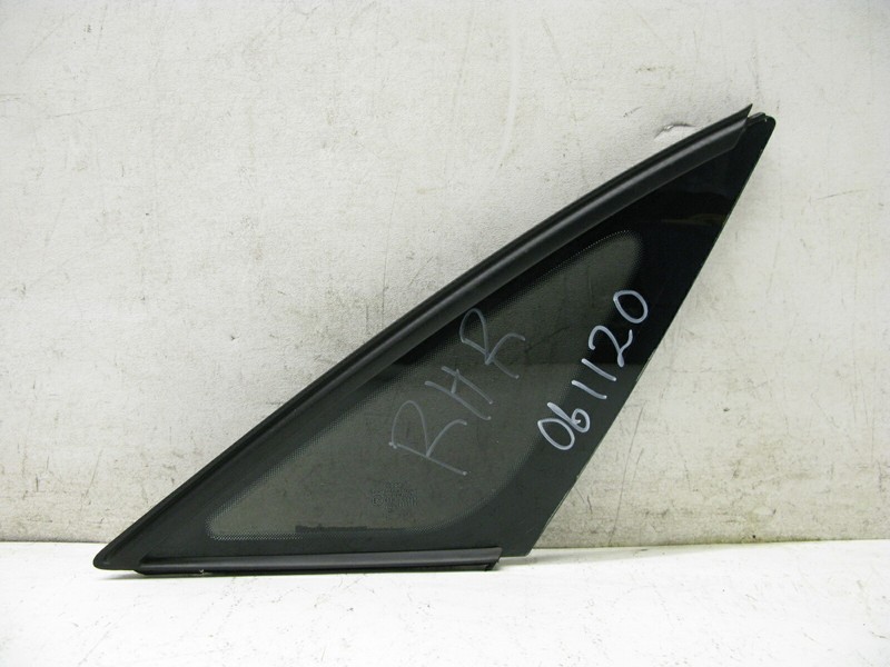 04-10 AUDI D3 A8 LONG LWB REAR RIGHT PASSENGER WINDOW QUARTER GLASS OEM 061120