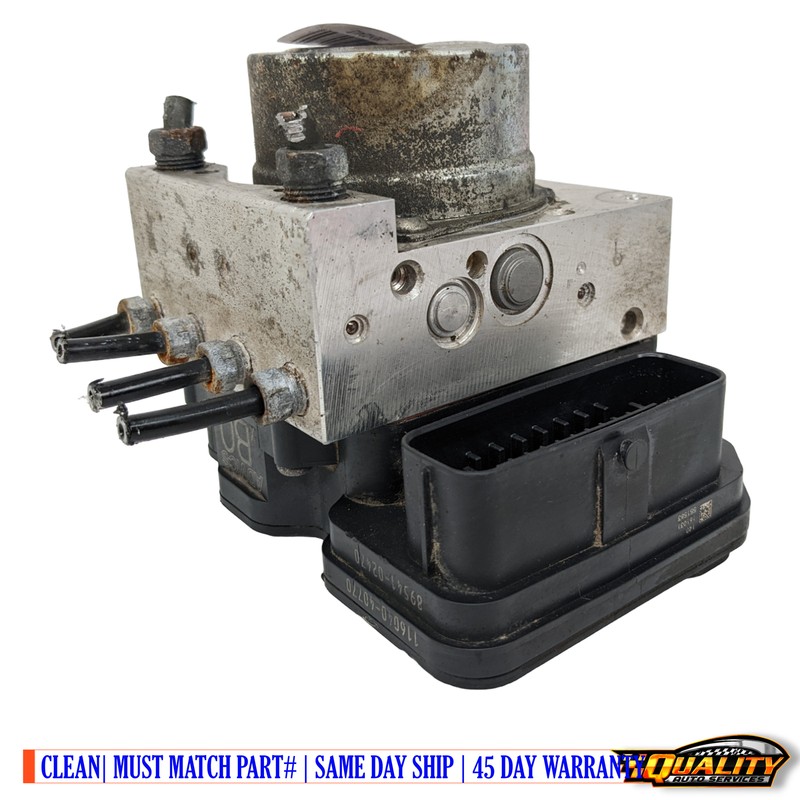 2017 Toyota Corolla Sedan Anti Lock Brake Break ABS Actuator Pump Assembly