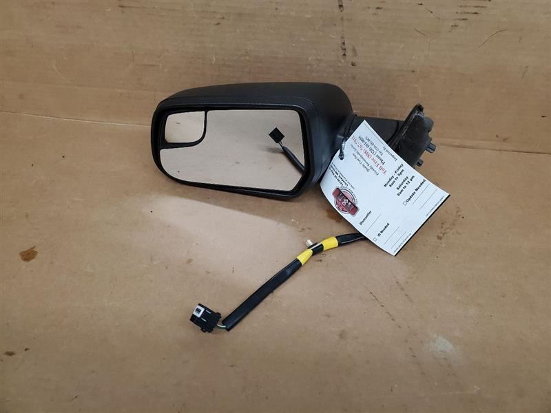 Driver Side View Mirror Power Black Opt D22 Fits 12-14 EQUINOX 275786