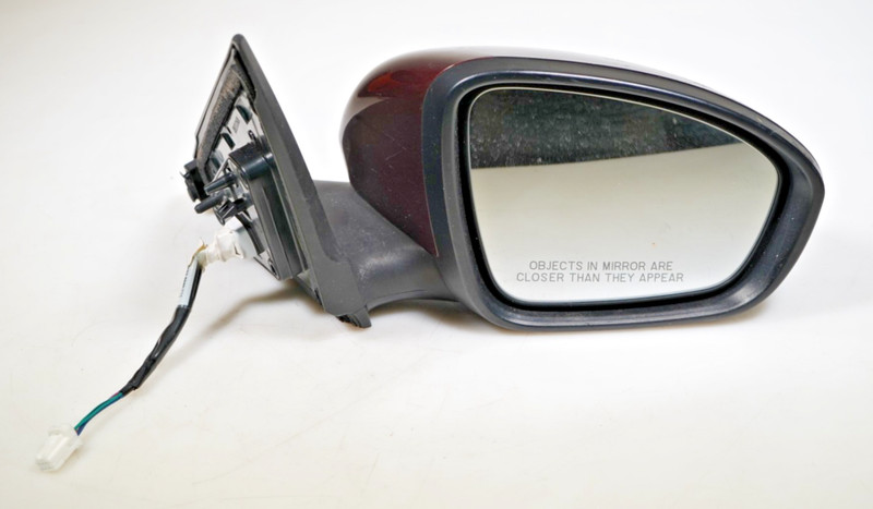 2020-2024 Nissan Sentra RH Passenger Side View Door Mirror burgundy Oem