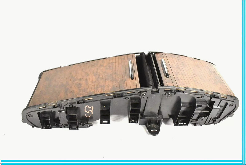 12-18 Mercedes W218 CLS400 CLS550 Rear Center Console Armrest Storage Wood OEM