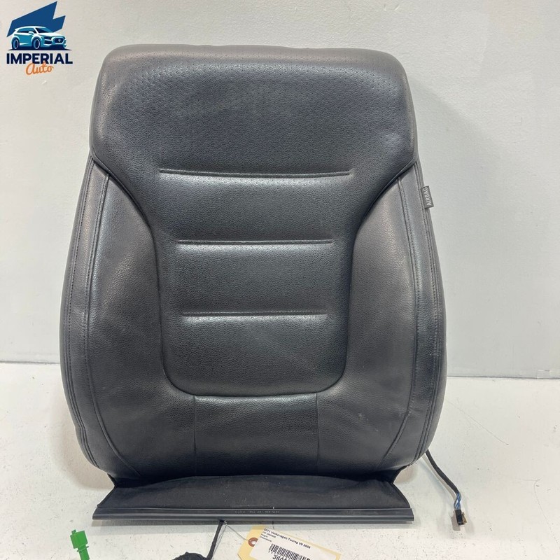 11-17 Volkswagen Touareg Front Left Driver Seat Upper Cushion Backrest OEM Black