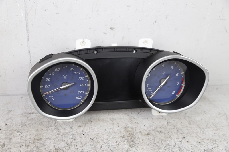 17-20 Maserati Ghibli SQ4 M157 3.0L Instrument Cluster Speedometer OEM 82k