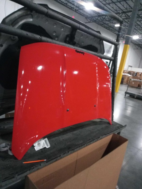 Jeep Renegade 2017 Hood ORANGE 68259730AA 8823