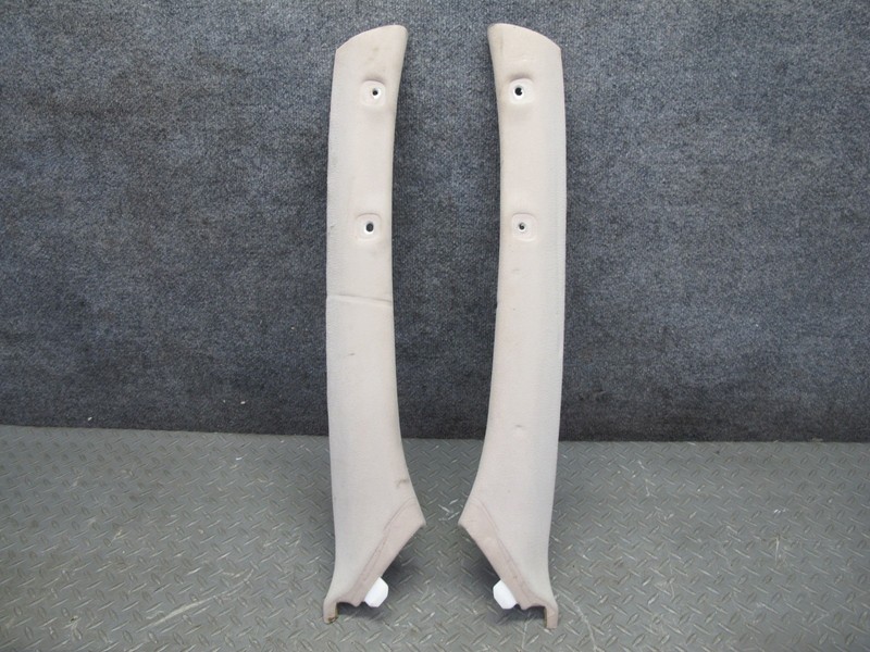 03-07 LEXUS UZJ100L LX470 FRONT LEFT & RIGHT INTERIOR A PILLAR TRIM PANEL SET