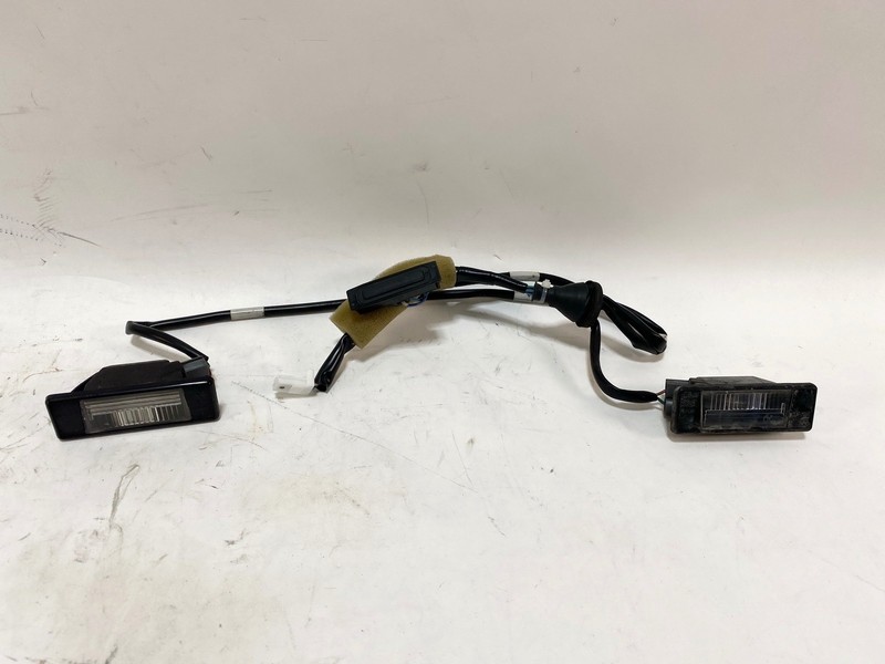 17-23 INFINITI Q50 TRUNK DECK LID LEFT & RIGHT LICENSE PLATE LIGHT LAMP SET OEM