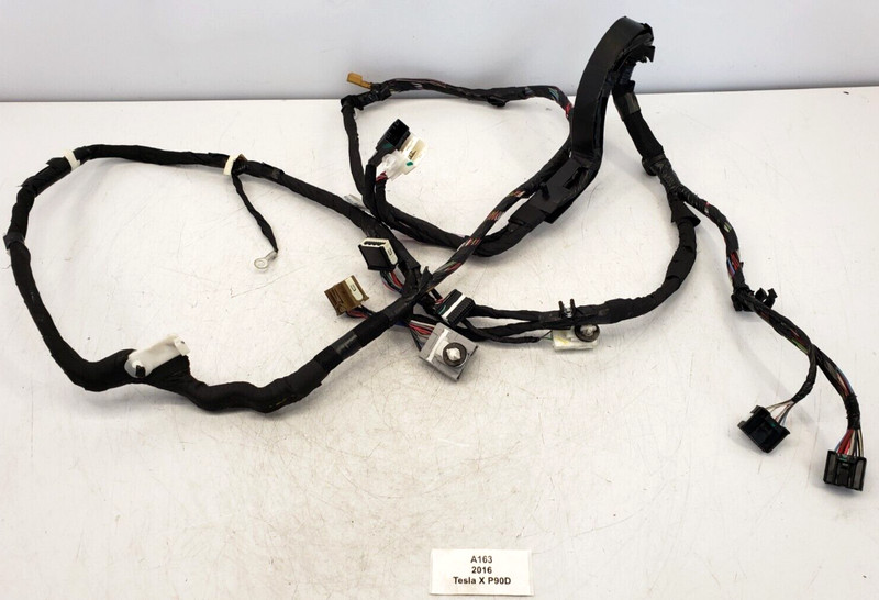 ✅ 2016-2020 OEM Tesla Model X Rear Left Driver Side Upper Door Wiring Harness