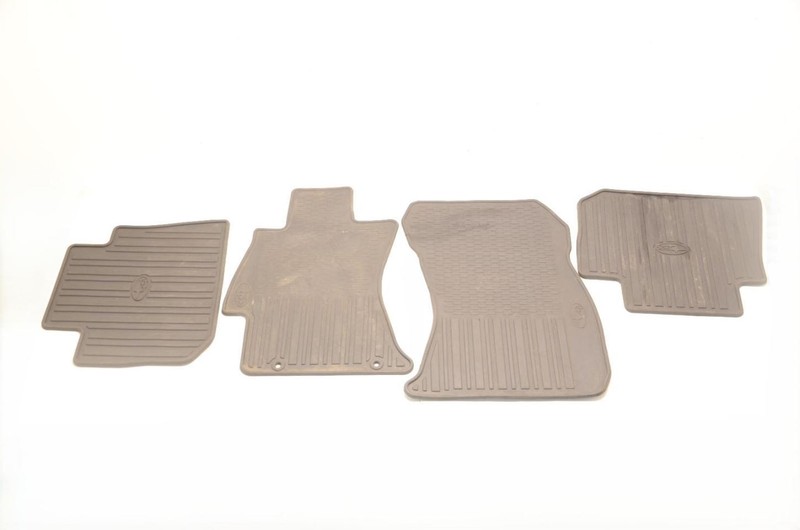 18-21 Subaru WRX Set of 4 Tan OEM Rubber Floor Mats