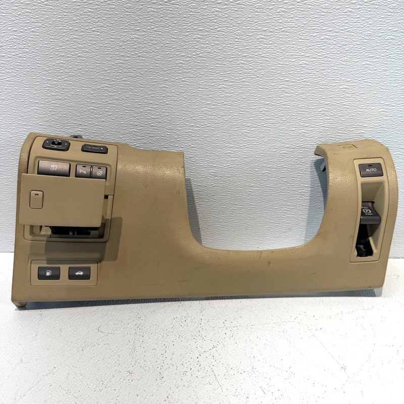 2007-2012 LEXUS LS460 DRIVER LEFT SIDE DASH KNEE KICK PANEL TRIM COVER BEIGE