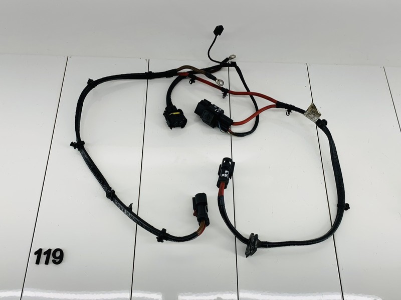 11-17 BMW X3 F25 3.0L L6 GAS ENGINE MOTOR RADIATOR FAN COOLING WIRING CABLE OEM