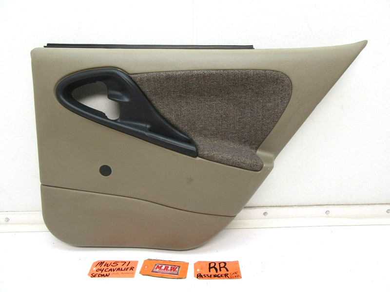 DOOR PANEL RIGHT REAR BACK PASSENGER SIDE RR RH CAR for 95-05 CAVALIER SUNFIRE